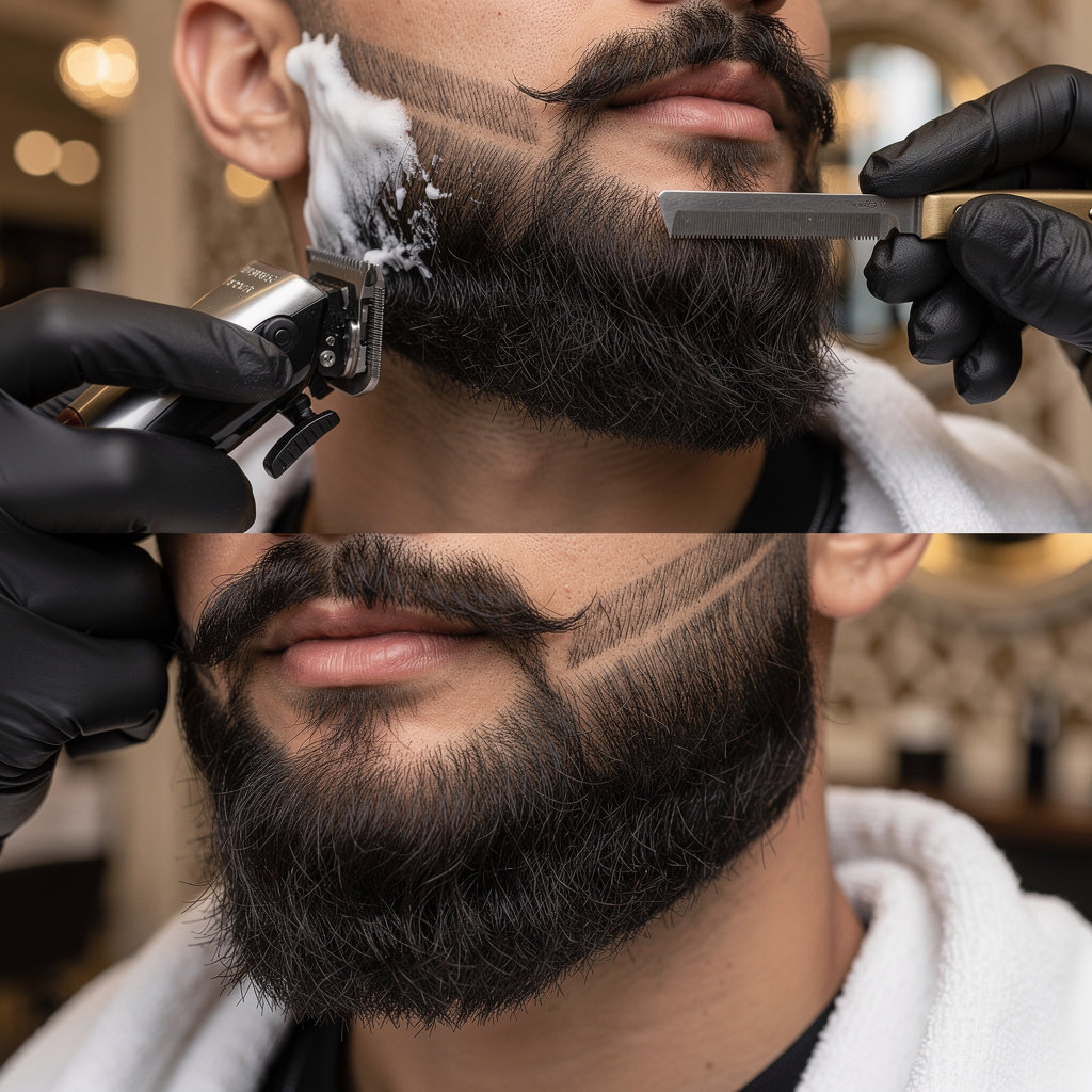 تصميم لحية متقدم